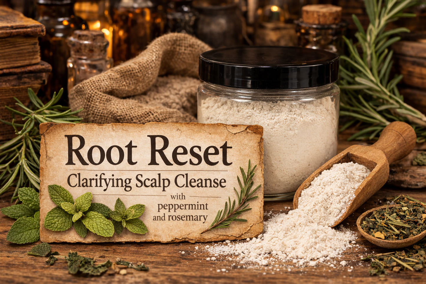 Tallowed Ground™ Root Reset | Clarifying Scalp Cleanse & Transition Treatment 40 g