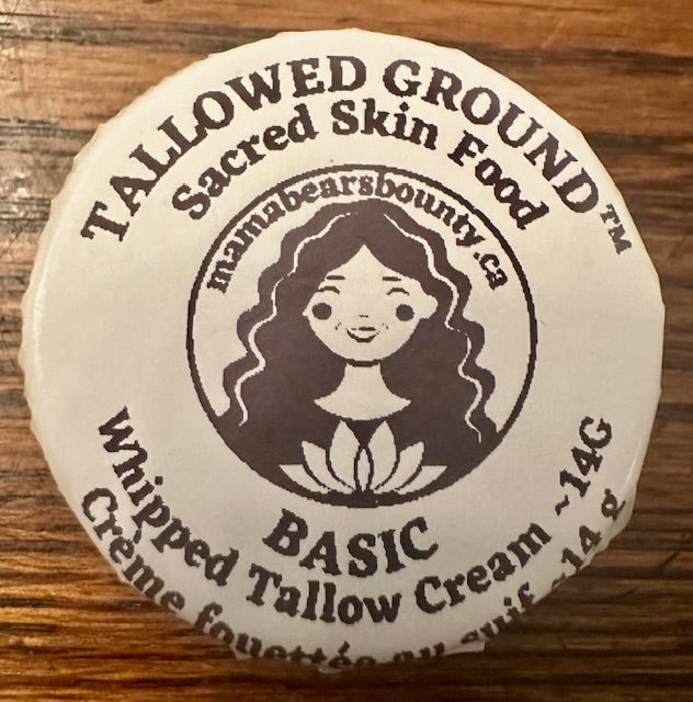 Tallowed Ground "Basic" Whipped Tallow Cream 14 g