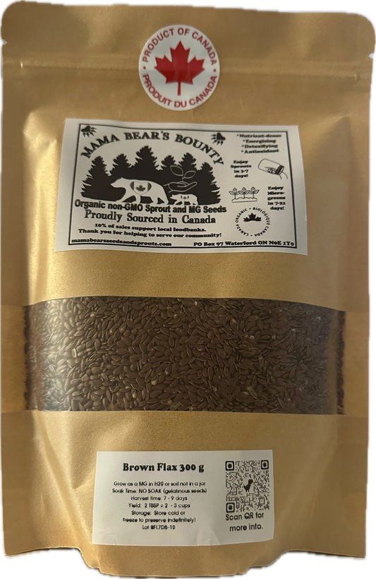 Flax, Brown 150 G/300 G
