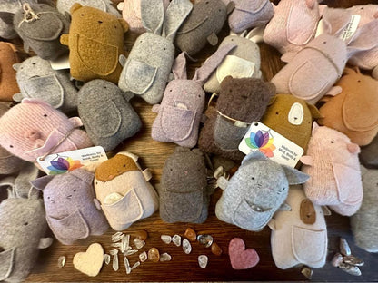 Seedy Stuffy Handmade in Canada from Repurposed Materials with 30 G of Sprouting Seeds