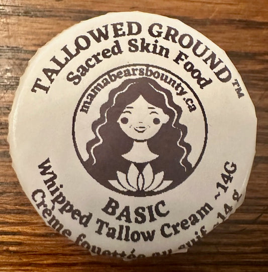 Tallowed Ground "Basic" Whipped Tallow Cream 14 g
