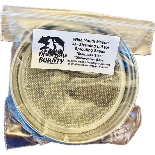 Mason Jar Straining Lid