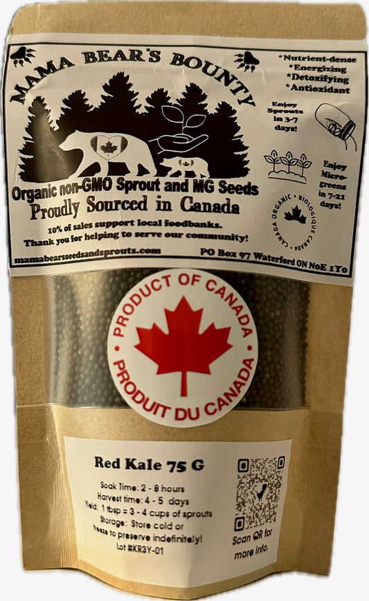 Kale, Red 75 G
